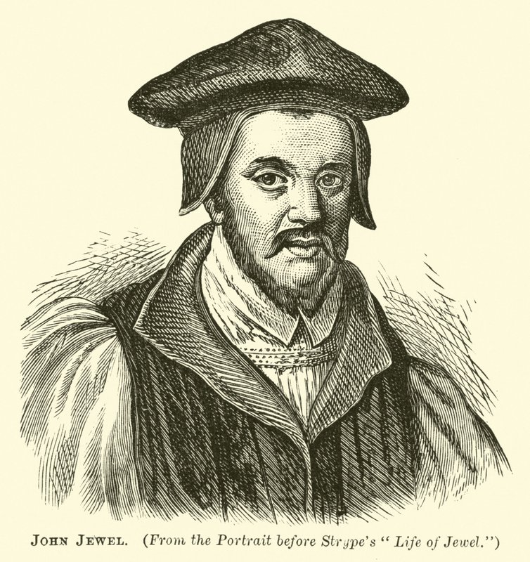 John Jewel door English School