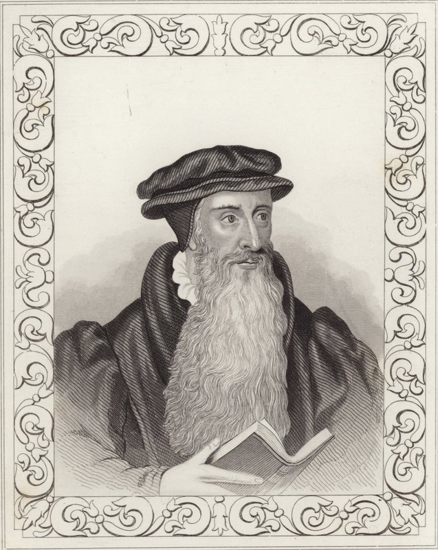 John Knox door English School