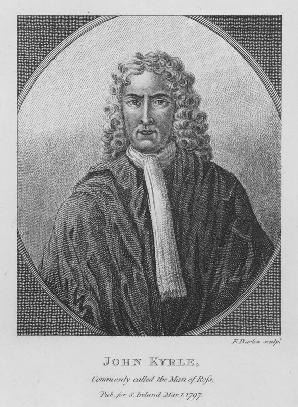John Kyrle, bekend als de Man van Ross, Engelse filantroop door English School