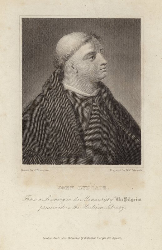 John Lydgate door English School