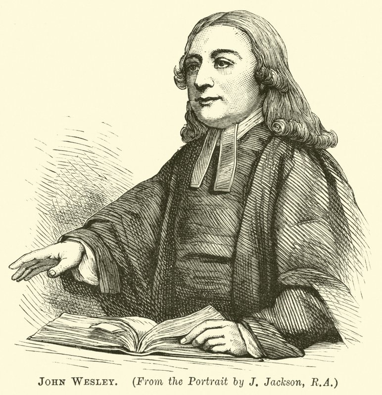 John Wesley door English School