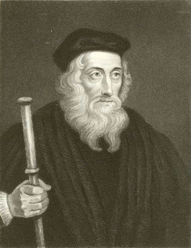 John Wicliff door English School