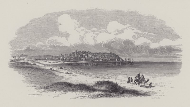Joppa (gravure) door English School