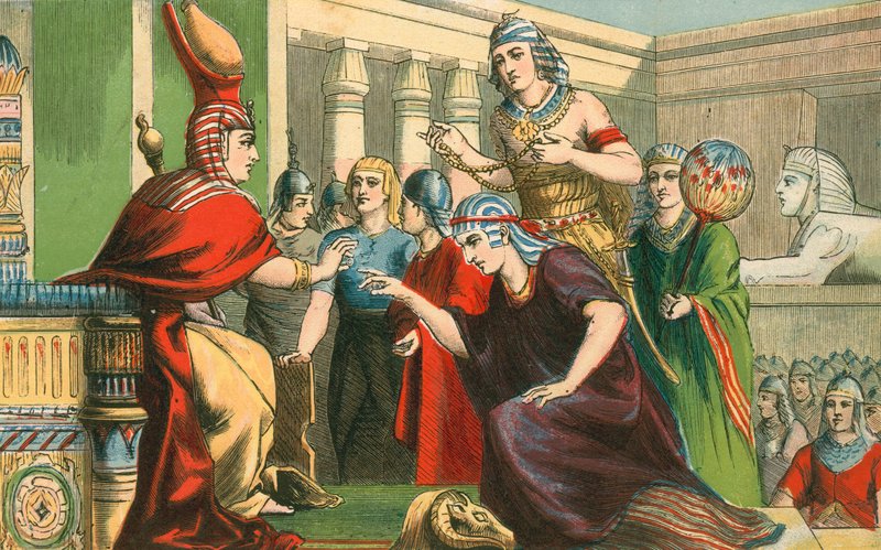 Jozef wordt heerser over het land Egypte door English School