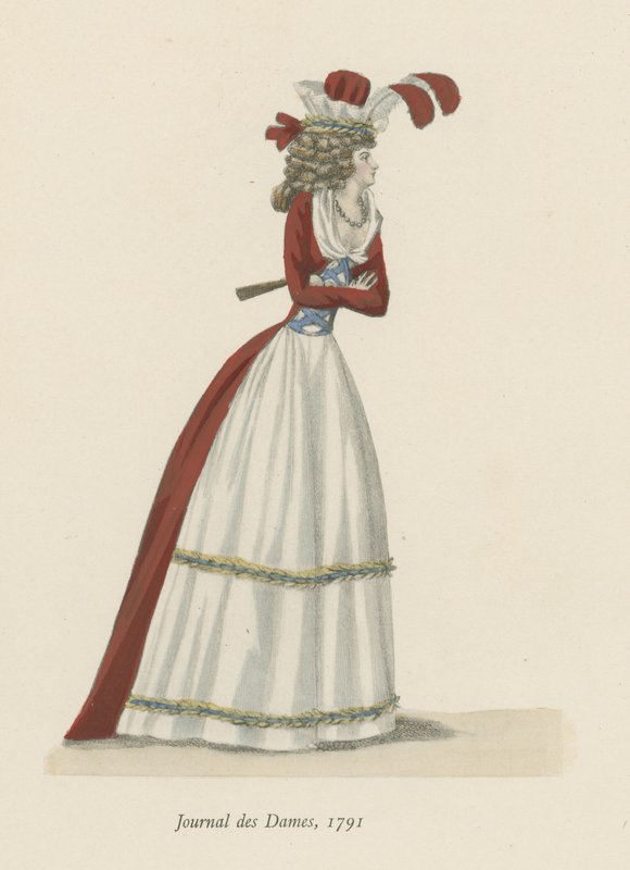 Journal des Dames, 1791 door English School