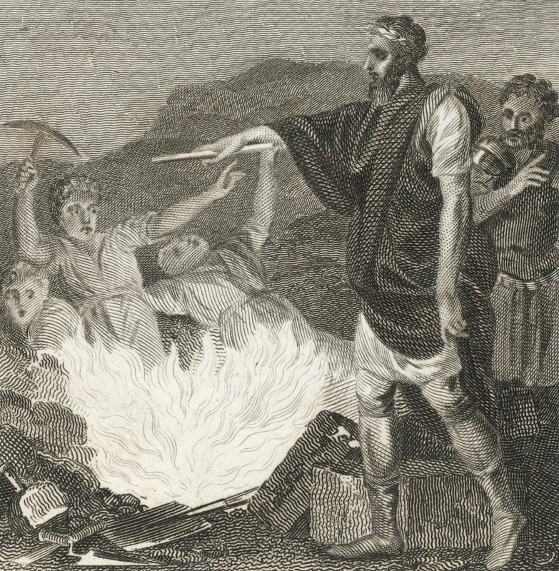 Julianus de Afvallige geeft opdracht Jeruzalem te herbouwen door English School