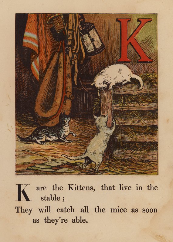K, Kittens door English School