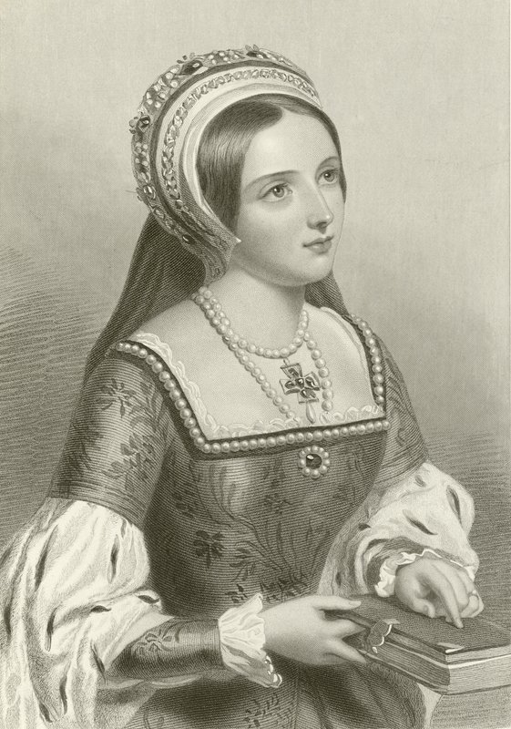 Catherine Parr, zesde vrouw van koning Hendrik VIII door English School