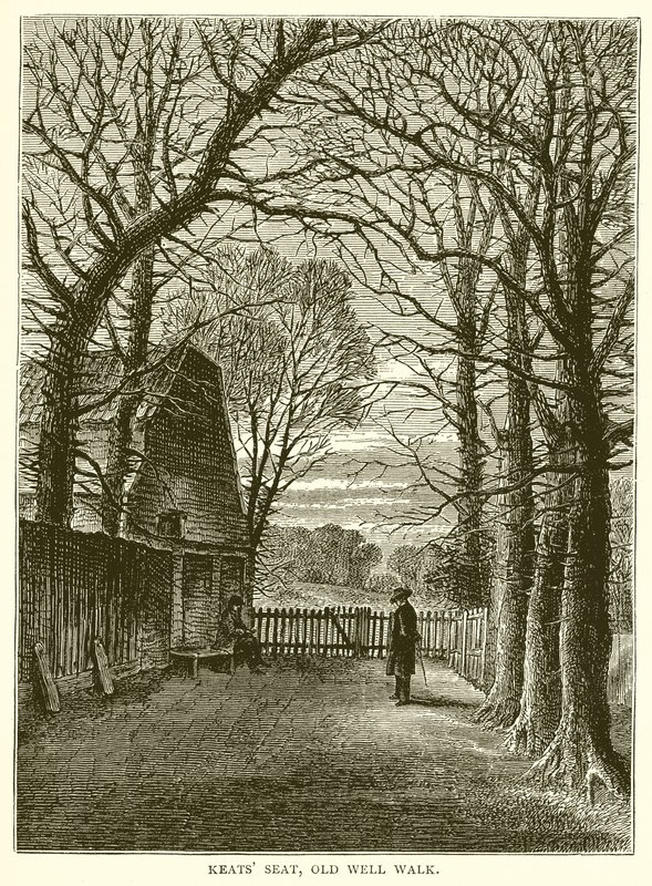 Keats Zitplaats, Old Well walk door English School