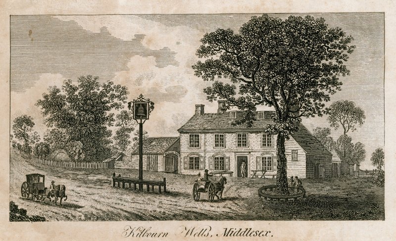 Kilbourn Wells, Middlesex door English School