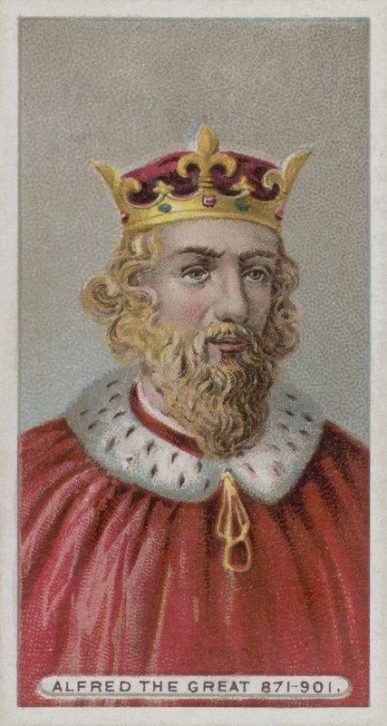 Koning Alfred de Grote door English School