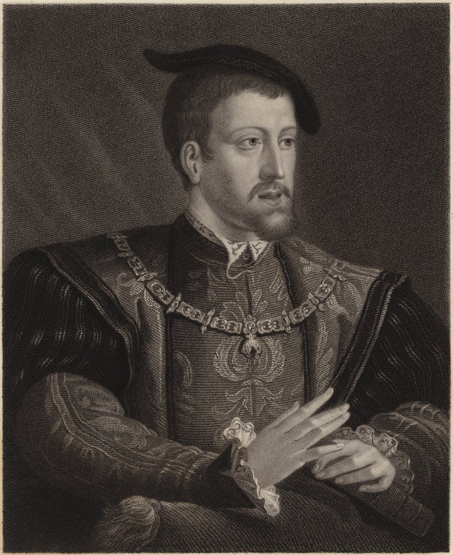 Koning Karel V door English School