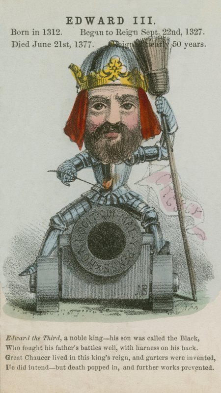 Koning Eduard III door English School
