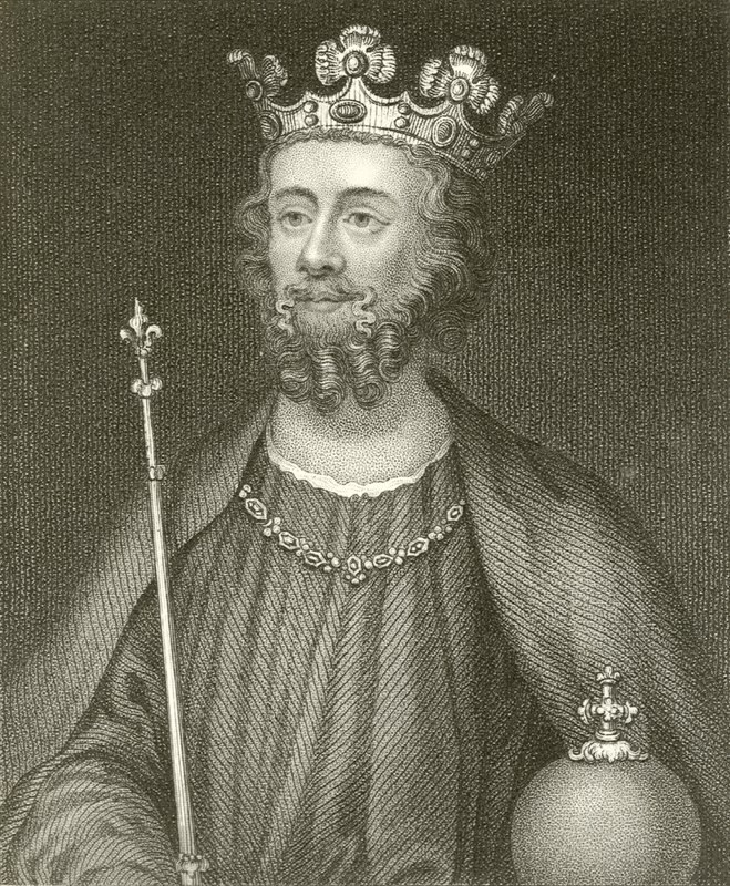 Koning Eduard II door English School