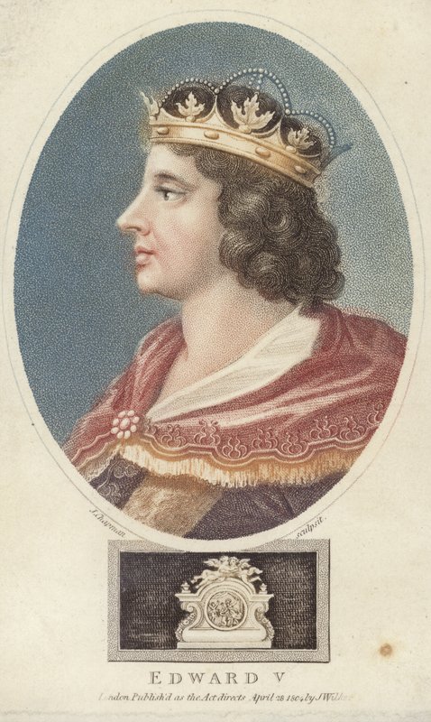 Koning Edward V van Engeland door English School