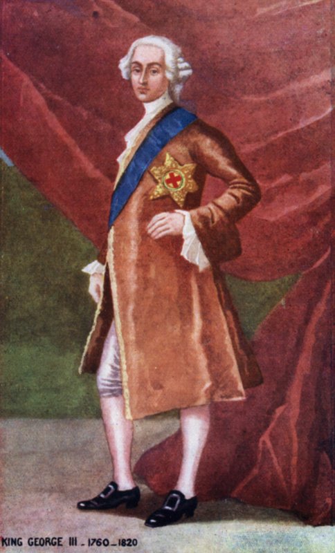 Koning George III door English School
