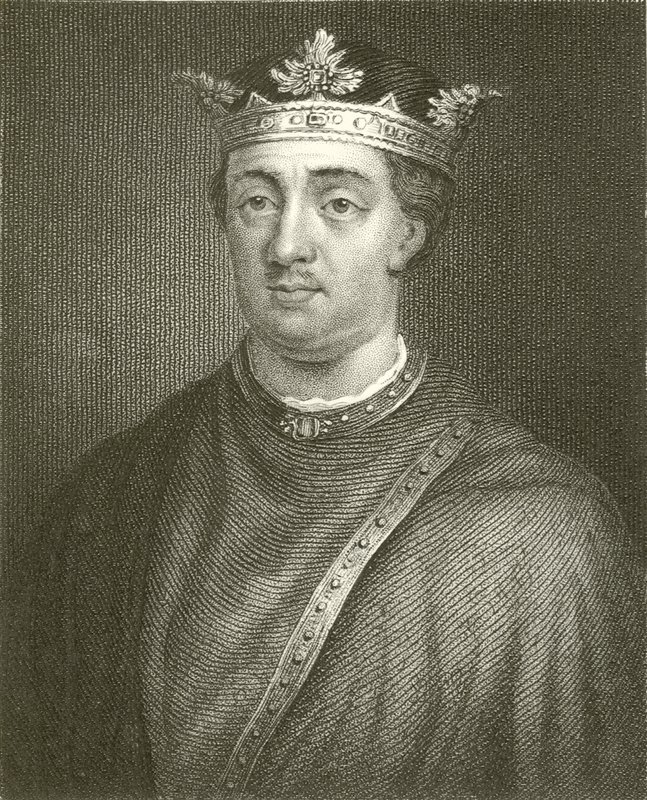 Koning Hendrik II door English School