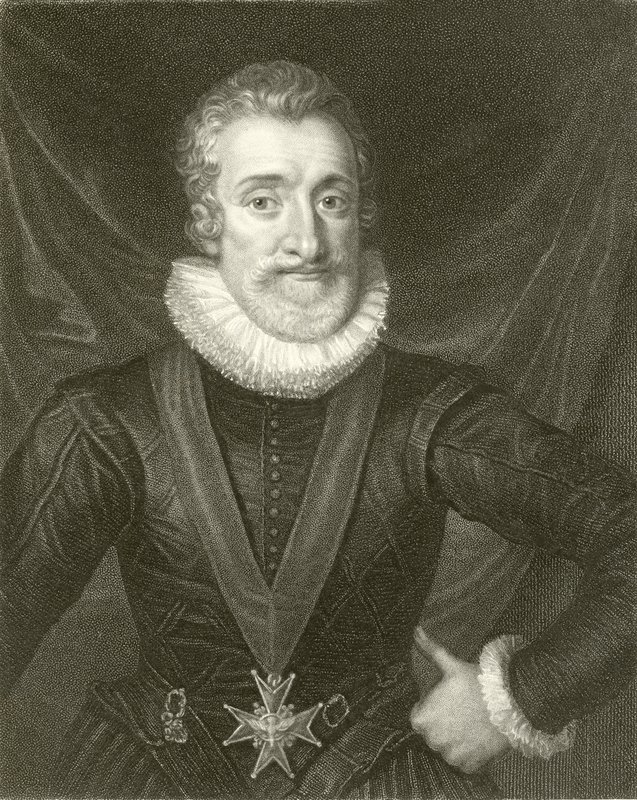 Koning Hendrik IV van Frankrijk door English School
