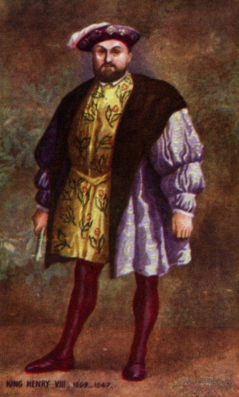 Koning Hendrik VIII door English School
