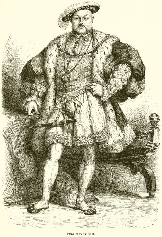 Koning Hendrik VIII door English School
