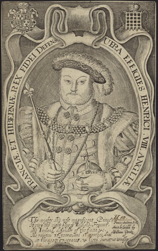 Koning Hendrik VIII van Engeland door English School