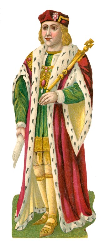 Koning Hendrik VII door English School