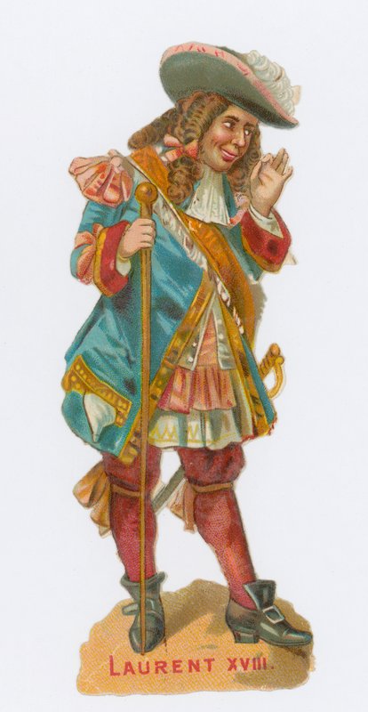 Koning Laurent XVIII door English School