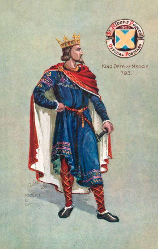 Koning Offa van Mercia 793, St Alban