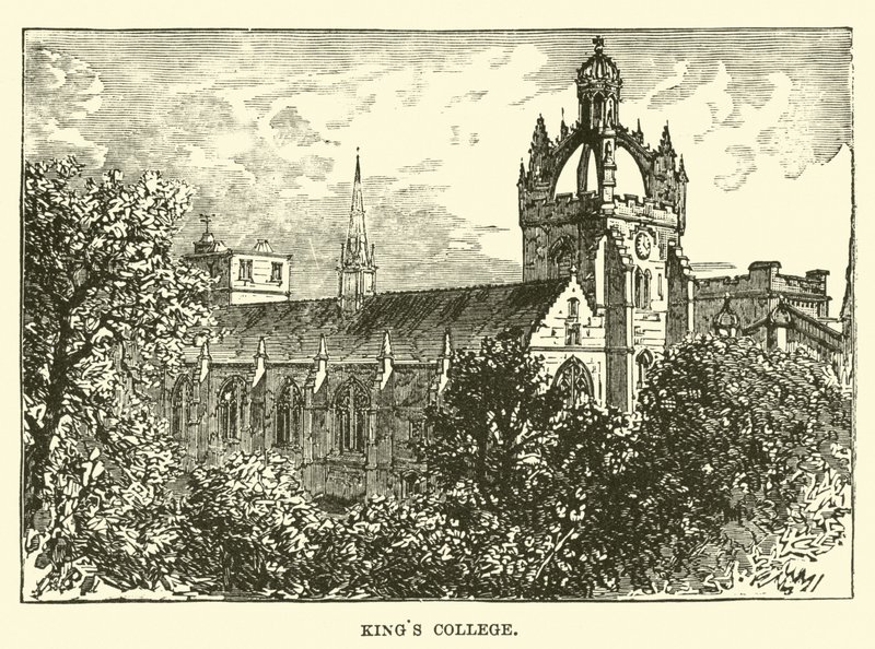 Kings College door English School