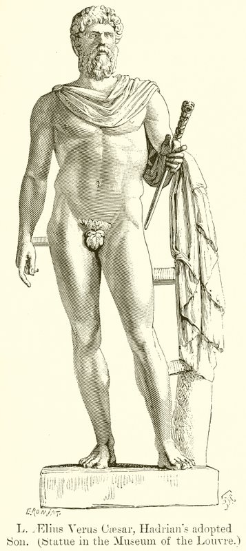 L. Aelius Verus Caesar, geadopteerde zoon van Hadrianus door English School