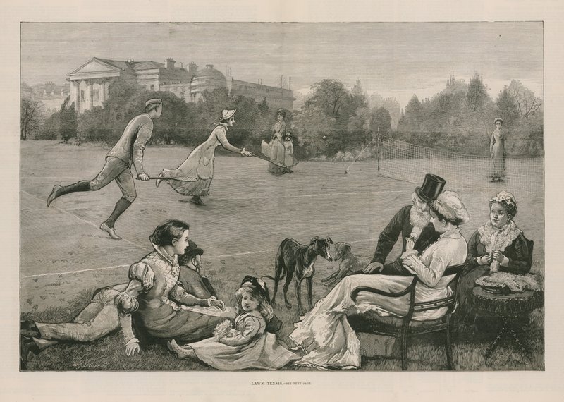 Lawn Tennis door English School