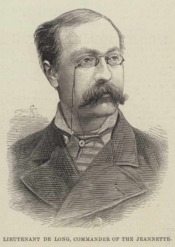 Luitenant de Long, Commandant van de Jeannette door English School