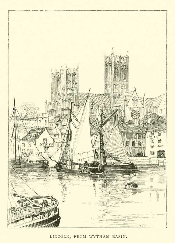 Lincoln, vanaf Wytham Basin door English School