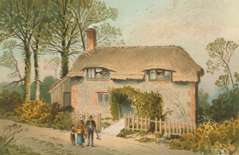 Het huisje van kleine Jane, nabij Brading--Isle of Wight door English School