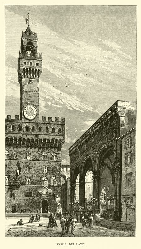 Loggia dei Lanzi door English School