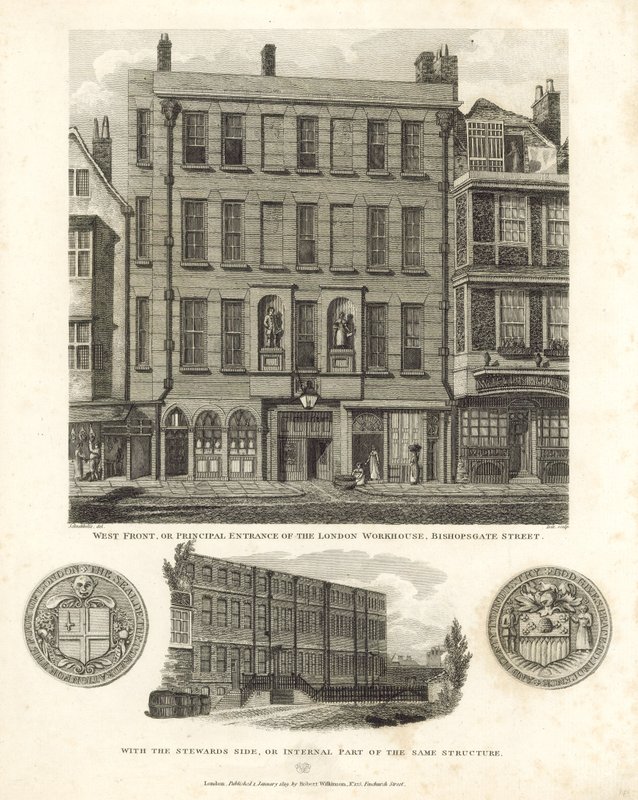 Londens Werkhuis, Bishopsgate Street door English School