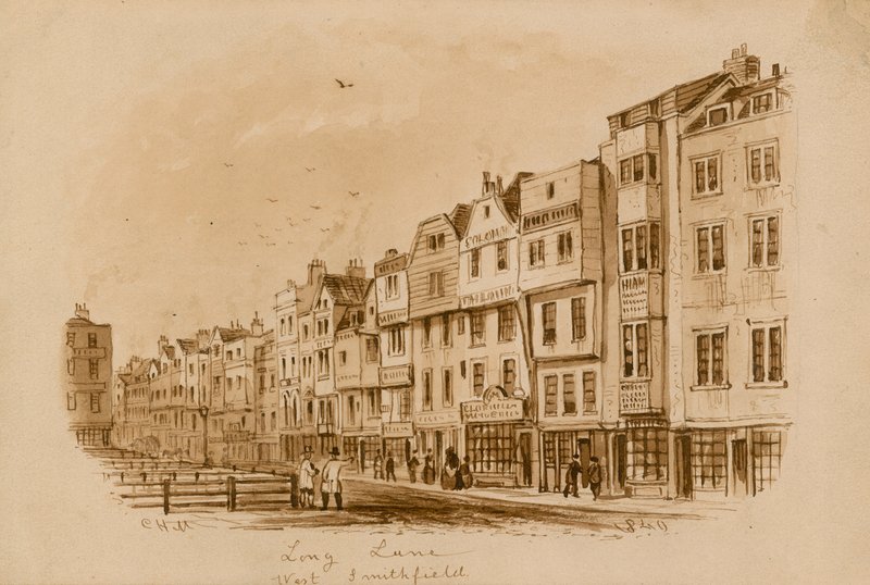 Long Lane, West Smithfield, 1840 door English School