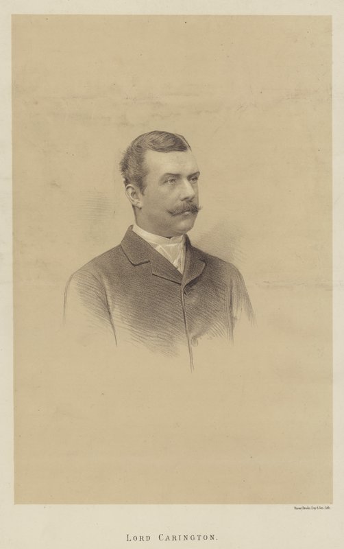 Lord Carington door English School