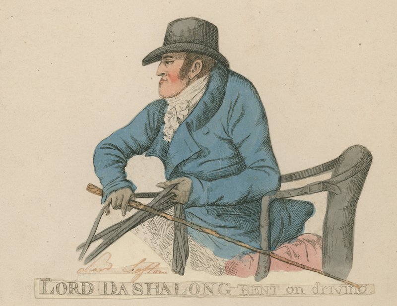Lord Dashalong vastbesloten om te rijden door English School