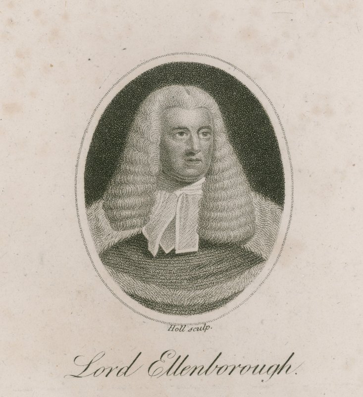 Lord Ellenborough door English School