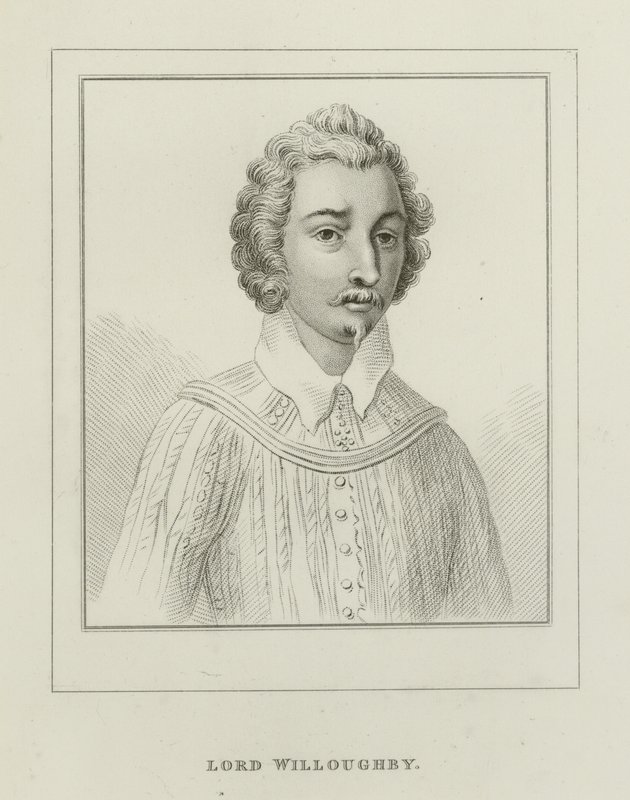 Lord Willoughby (gravure) door English School