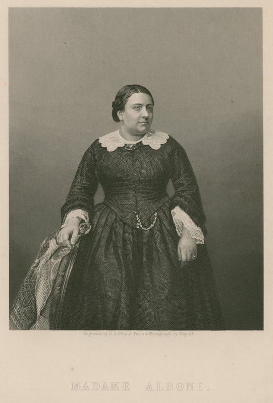 Madame Albani, sopraan; foto door English School