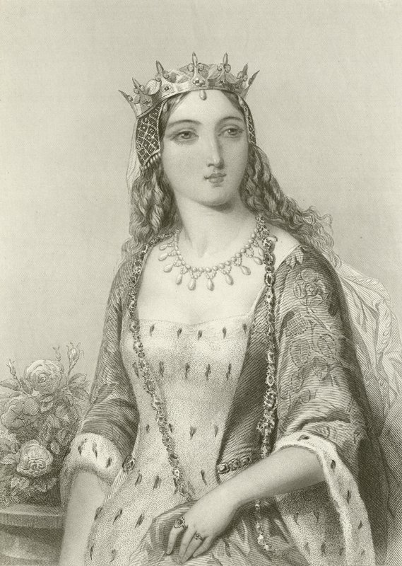 Margaretha van Anjou, koningin van koning Hendrik VI door English School