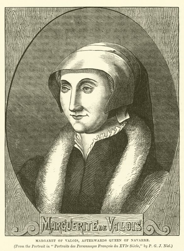 Margaretha van Valois, later Koningin van Navarra door English School