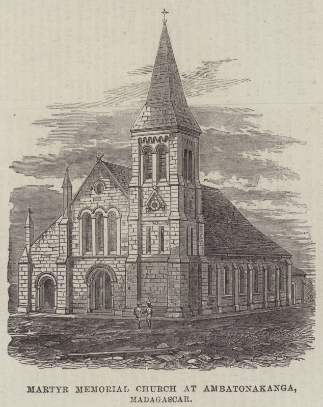Martelarenherdenkingskerk in Ambatonakanga, Madagaskar door English School