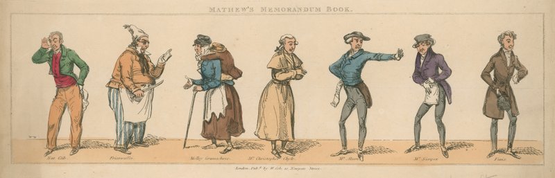 Mathews Memorandum Book door English School