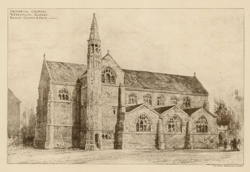 Herdenkingskerk in Streatham door English School