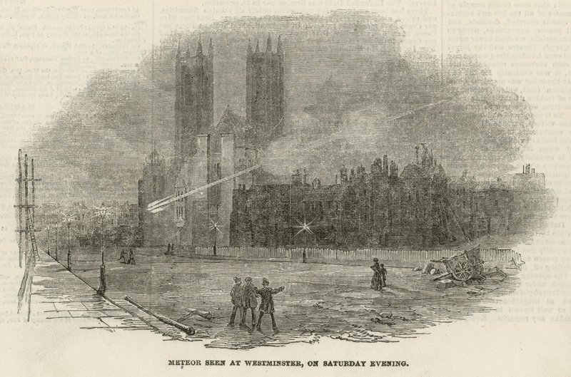 Meteoor gezien bij Westminster door English School