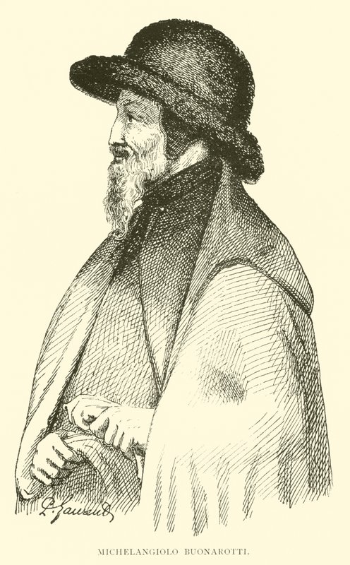 Michelangiolo Buonarotti door English School
