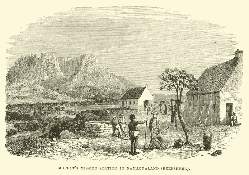 Moffats Missiestation in Namaqualand, Beersheba door English School